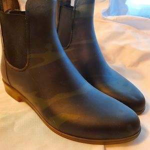 J. Crew camo rain boots